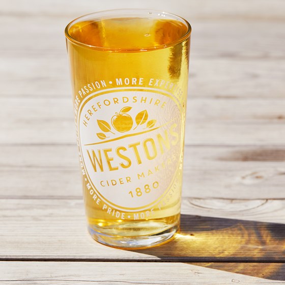 Westons Branded Pint Glasses (4 Pack)