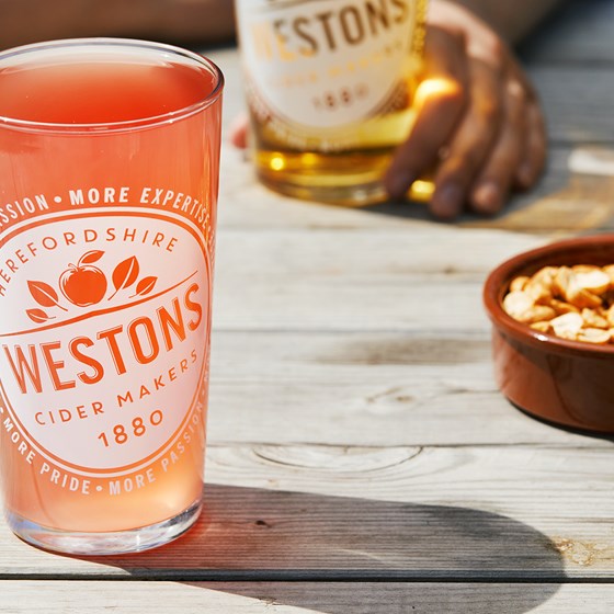 Westons Branded Pint Glasses (4 Pack)