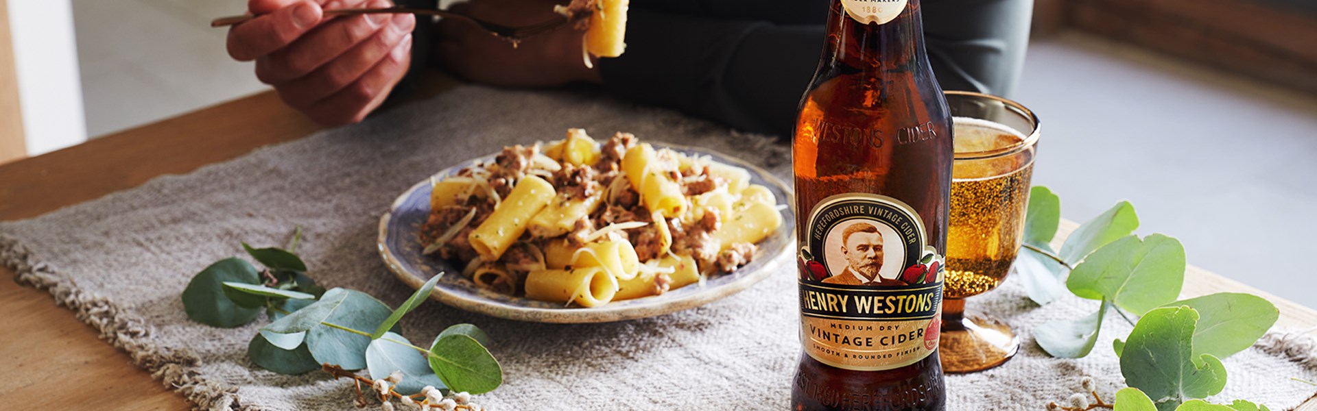 Pork and Herb Rigatoni