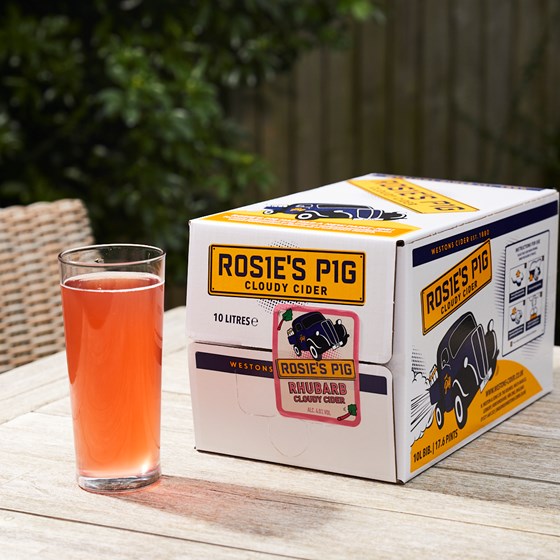 Rosie's Pig Cloudy Rhubarb Cider