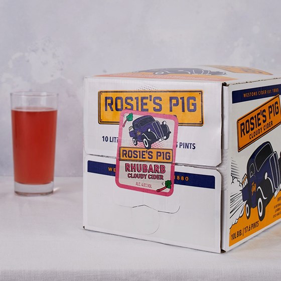 Rosie's Pig Cloudy Rhubarb Cider
