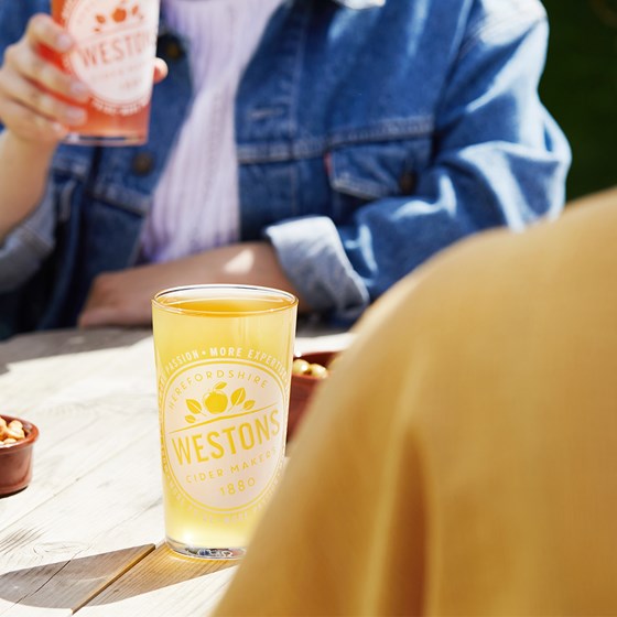 Westons Branded Pint Glasses (4 Pack)