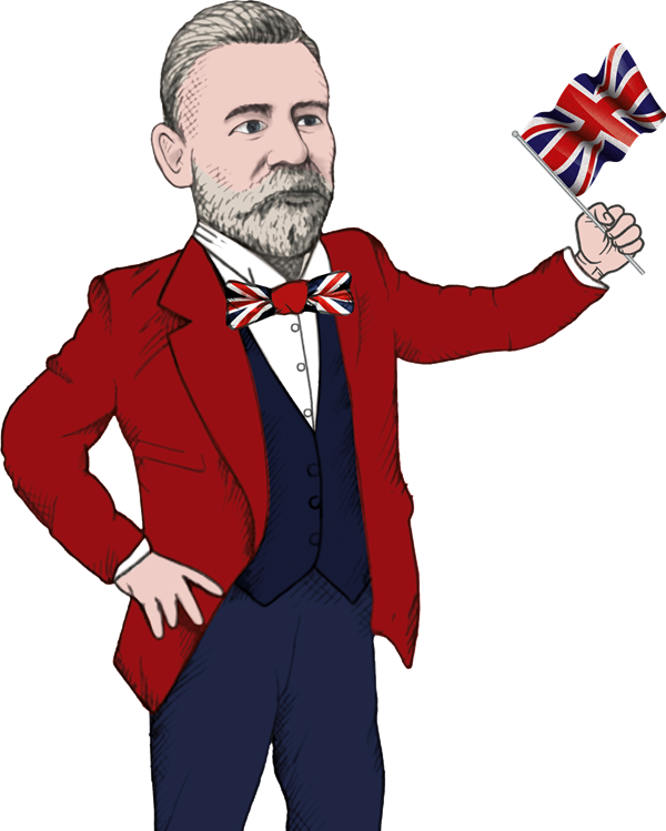 British Henry With Flag Crop
