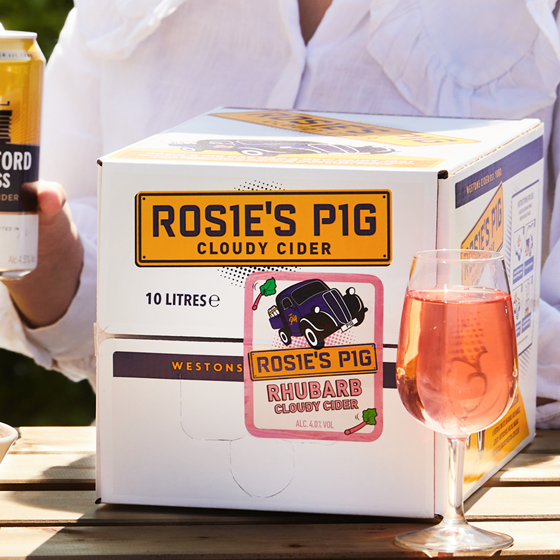 Rosie's Pig Cloudy Rhubarb Cider